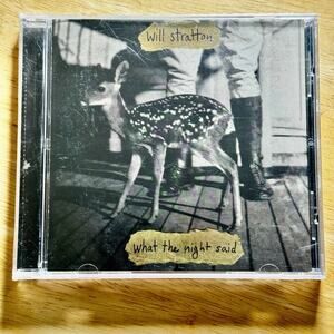 WILL STRATTON What The Night Said 2007 CD Folk indie Rock BRAND NEW Sealed!